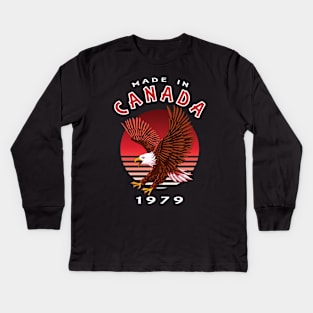 Flying Eagle - Made In Canada 1979 Kids Long Sleeve T-Shirt